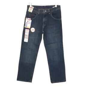 Wrangler Youth Denim Jeans Straight Husky Size 12 New NWT